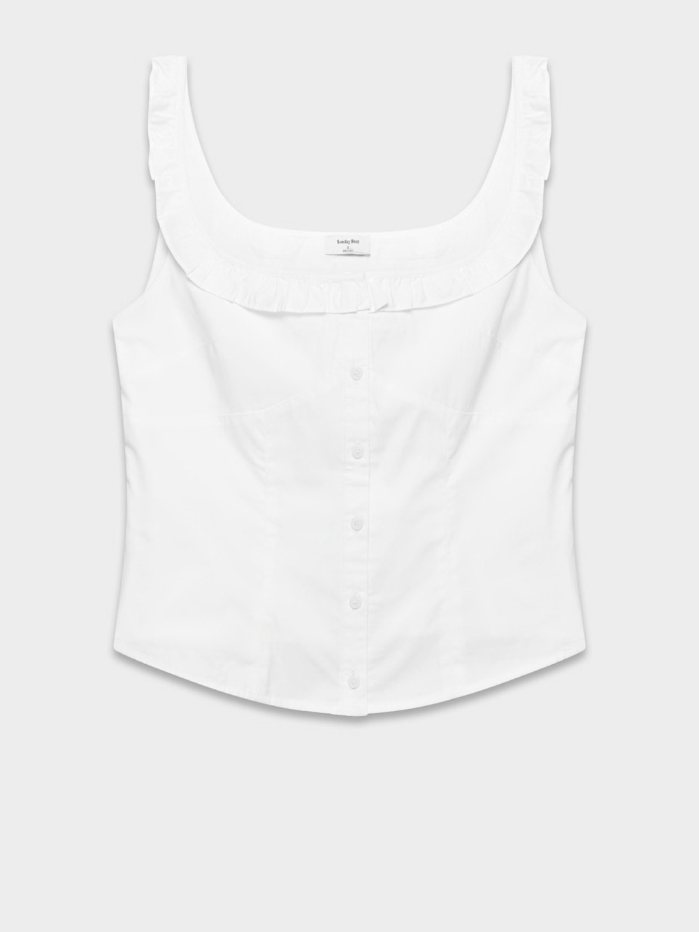 Sunday Best Glenda Poplin Top - Picture 2 of 6